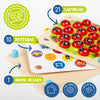 Nene Toys Juego de memoria de Ladybug's Garden - Juegos de madera