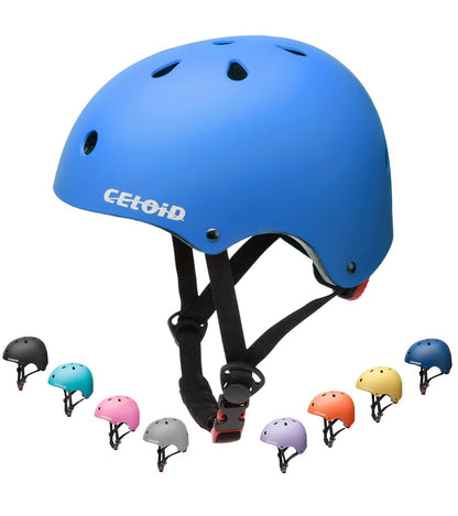Casco para niños talla S en azul
