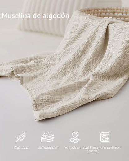 Funda de lactancia de muselina para lactancia materna