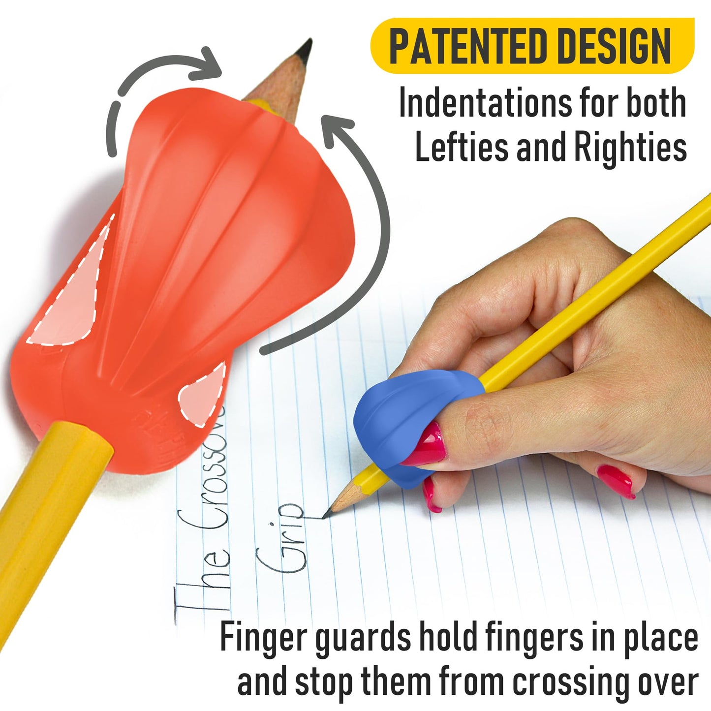 Adaptador ergonómico para escritura Crossover Grip, de The Pencil GripSi