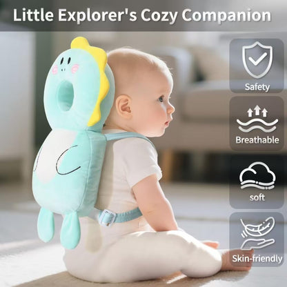 GINMOON - Mochila protectora para la cabeza del bebé