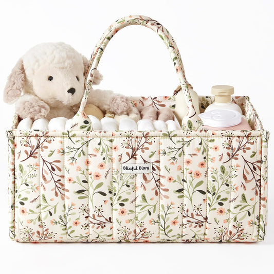 Blissful Diary - Organizador floral para pañales