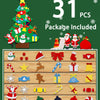 Árbol de Navidad de fieltro para pared de niños