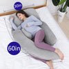 AS AWESLINGAlmohada de maternidad desmontable para embarazadas