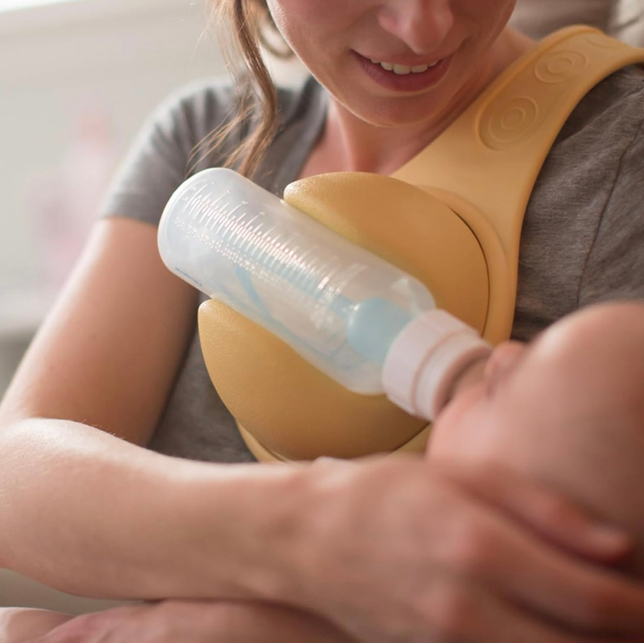 Treahome portabiberones manos libres