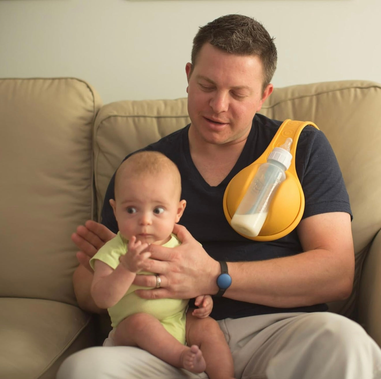 Treahome portabiberones manos libres