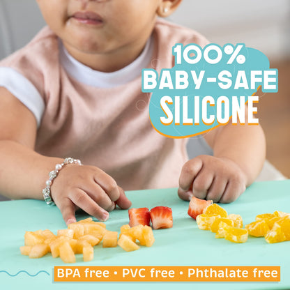 Mantel individual de silicona UpwardBaby para niños pequeños