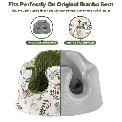 Funda de asiento compatible con asiento Bumbo y Nuby