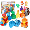 Montessori Zoo Train - Juguetes digitales a juego
