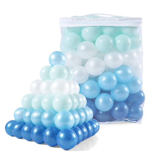 Heopeis pelotas para niños – 100 bolas de juego de perlas de 5 colores