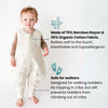 Tealbee Dreamsuit: Saco de dormir para niños pequeños con pies 12m - 2T – 1.2 TOG