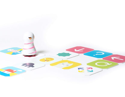 KUMIITA juguete de programación STEM para niños con robot y 40 paneles