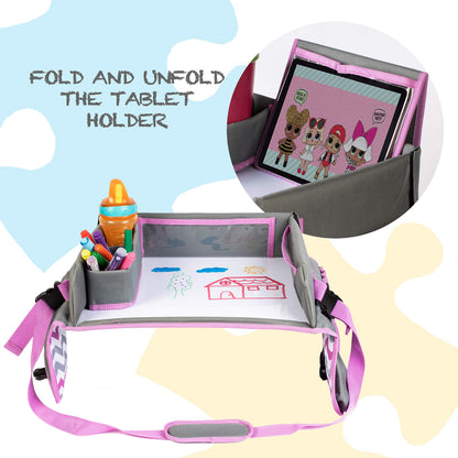 Bandeja de viaje para silla de coche infantil