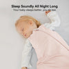 BubblePanda - Saco de dormir de bambú para bebés de 0-3 meses, 0.5 tog