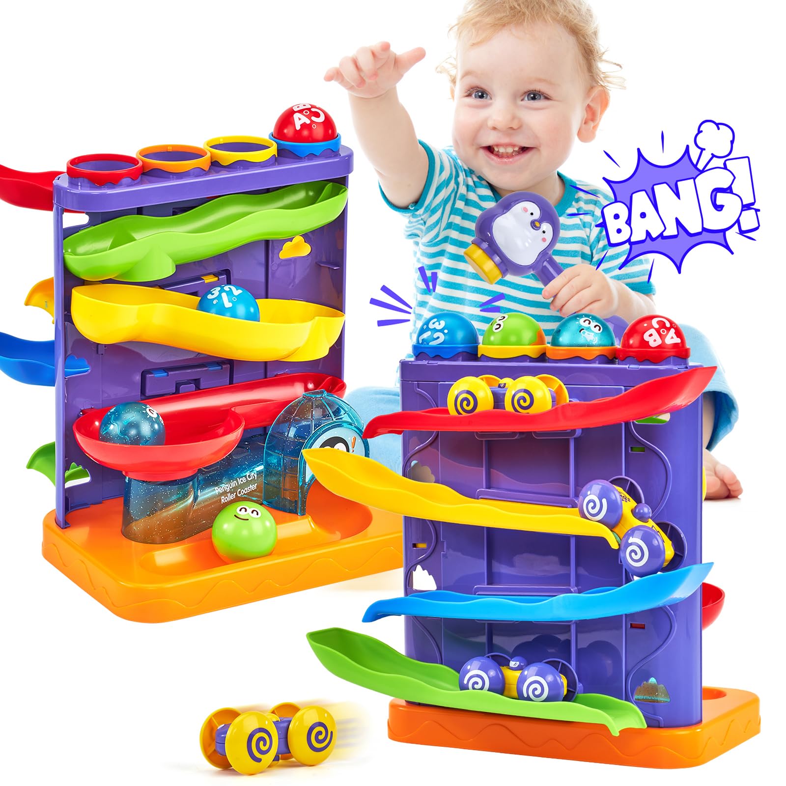 hahaland Juguetes para niños de 1 año de edad