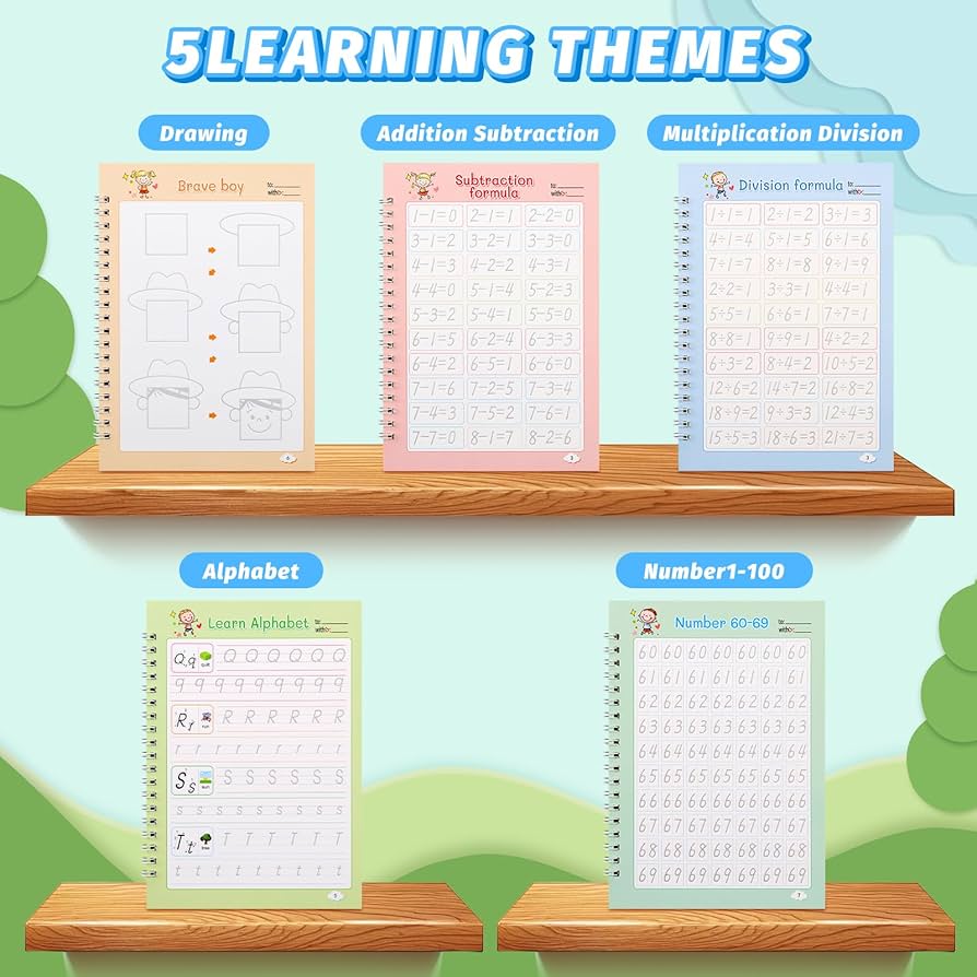 Libros de escritura mágica