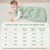 Yoofoss TOG 2.5 - Saco de dormir de invierno para bebé de 18 a 24 meses, saco de dormir 100% algodón