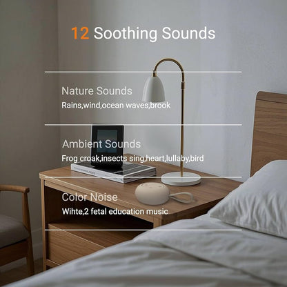 Máquina de sonido portátil para bebés, ruido blanco para bebés