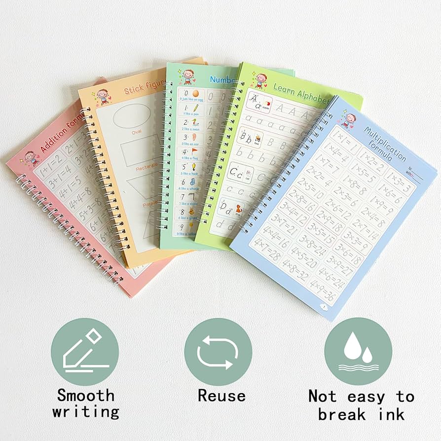 Libros de escritura mágica