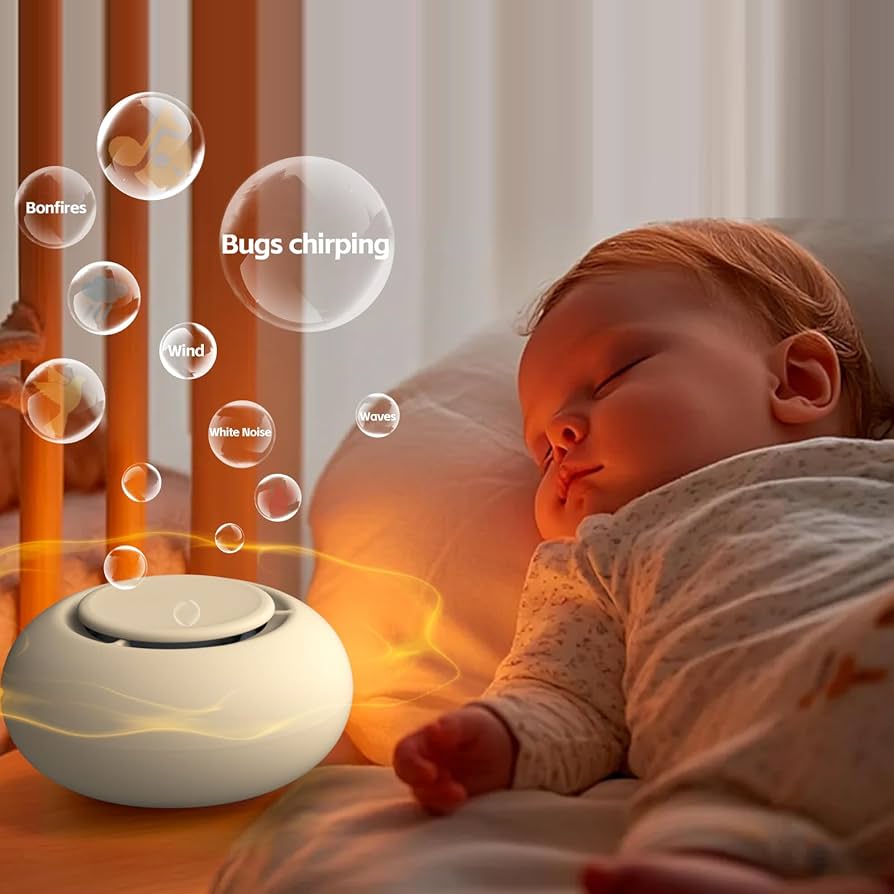 Máquina de sonido portátil para bebés, ruido blanco para bebés