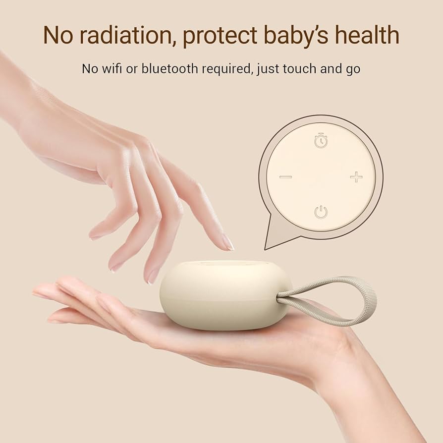 Máquina de sonido portátil para bebés, ruido blanco para bebés