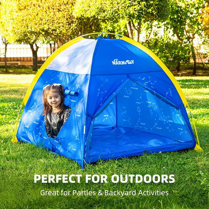 NARMAY® Play Tent Twinkle Zodiac Dome Tent for Kids