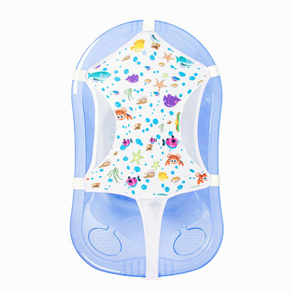 Red de baño para bebé con toalla estampada