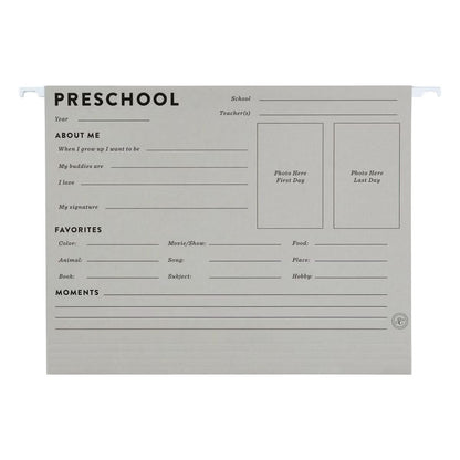 Sistema de carpetas colgantes "A través de los años" Studio Calico, material para profesores