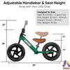 Bicicleta de equilibrio KRIDDO para niños de 24 meses a 5 años