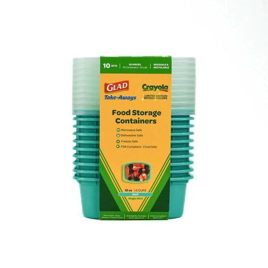 Crayola Retired Colors, paquete de 10, 12 oz - Menta mágica