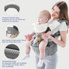 Bellababy - Portabebés multifunción con asiento de cadera (posición M ergonómica) para bebés de 3 a 36 meses