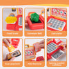 Caja registradora KidEwan, juego de supermercado (36 piezas)