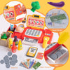 Caja registradora KidEwan, juego de supermercado (36 piezas)