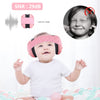 WORCBGIO auriculares de protección de oídos para bebés con diadema elástica