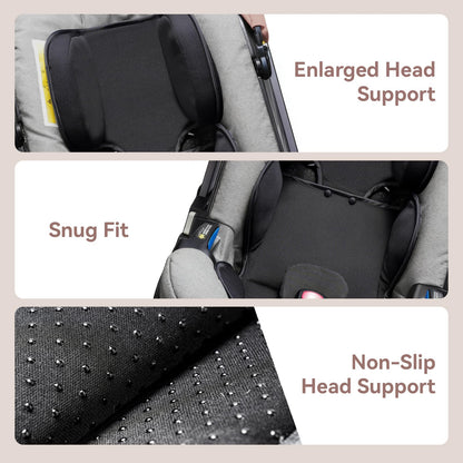 CoiiJoii Inserto infantil para Doona, Graco, Chicco, Evenflo, Safety 1st, CPC