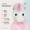Bearington Baby Dreamer - Sonajero suave de peluche de unicornio de 5.5 pulgadas