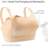 Momcozy Brasier de bombeo manos libres, Talla L