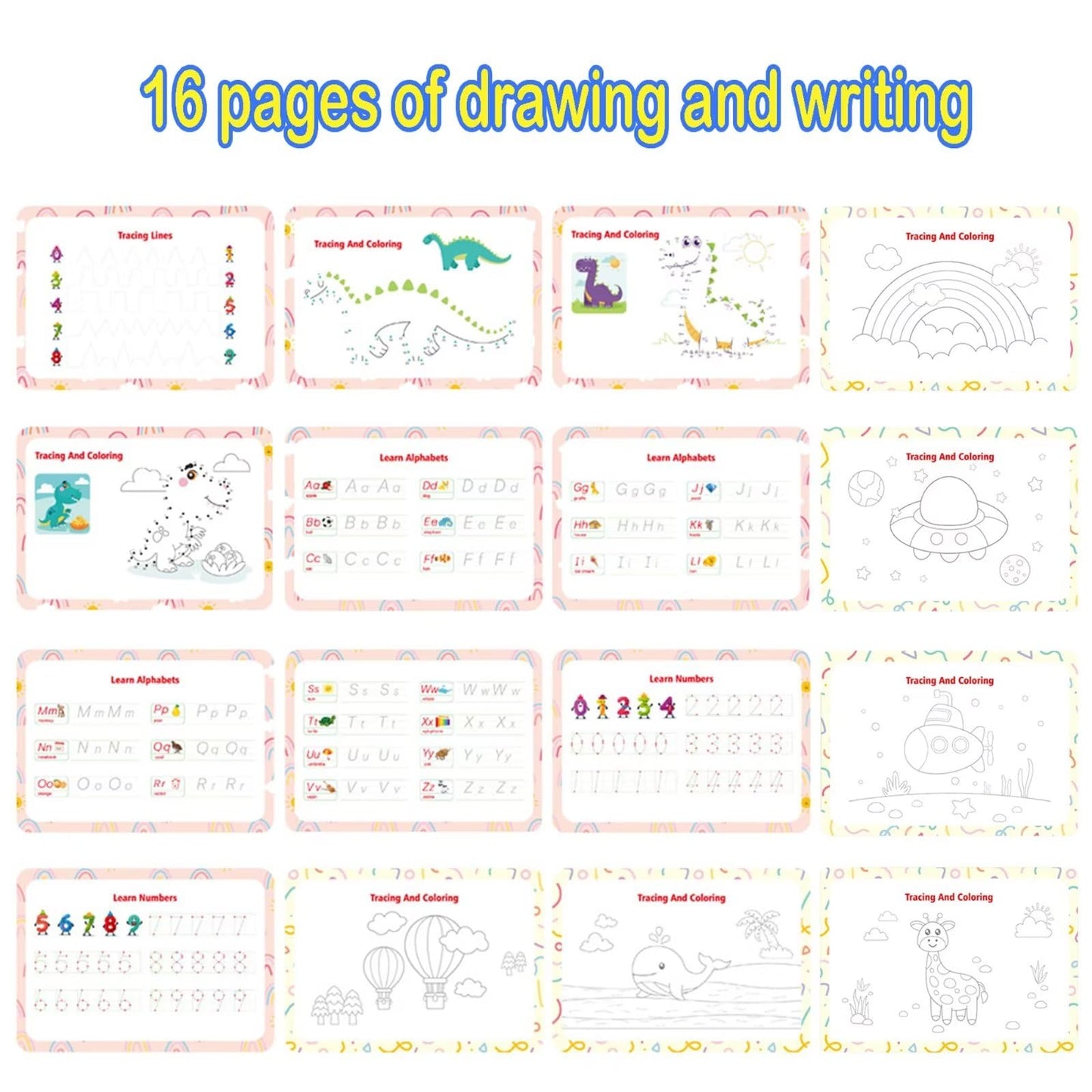 Moystuky - Libro ocupado preescolar para niños pequeños