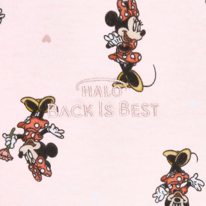 HALO Disney Baby Saco de dormir 100% algodón, manta ajustable de 3 vías, TOG 1.5, Minnie Fun, 0-3 meses