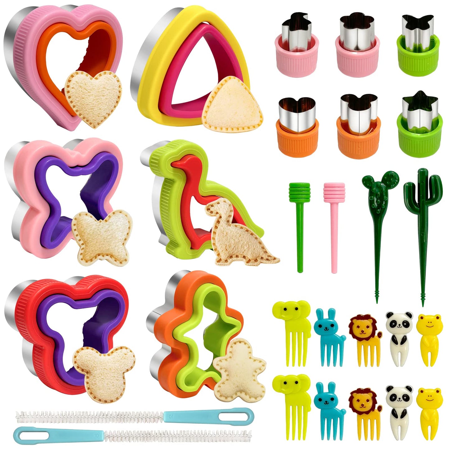 Cortador de sándwich de 28 piezas para niños