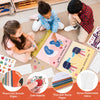 Garmelon Libro Ocupado para Niños, Aprendizaje Educativo Sensorial 18 en 1