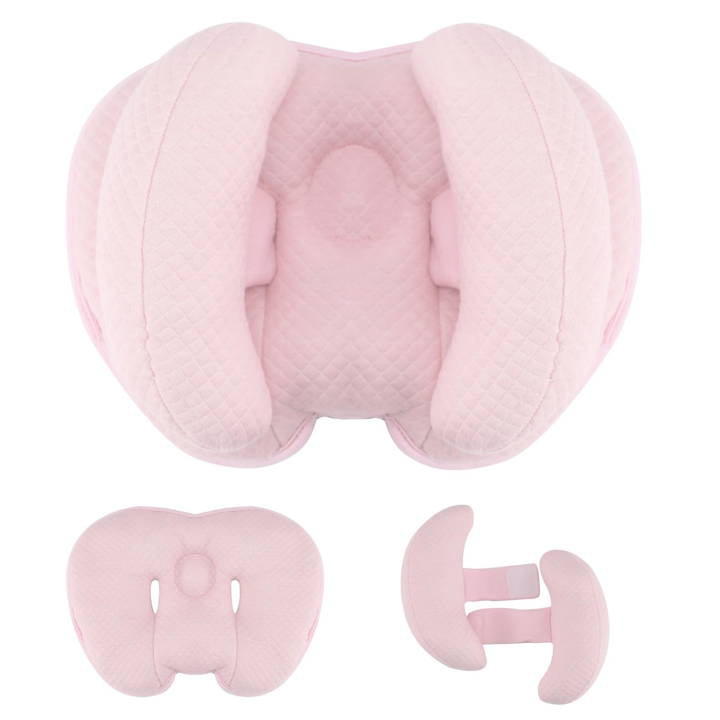 KAKIBLIN Almohada de apoyo para bebé, soporte de cabeza y cuello