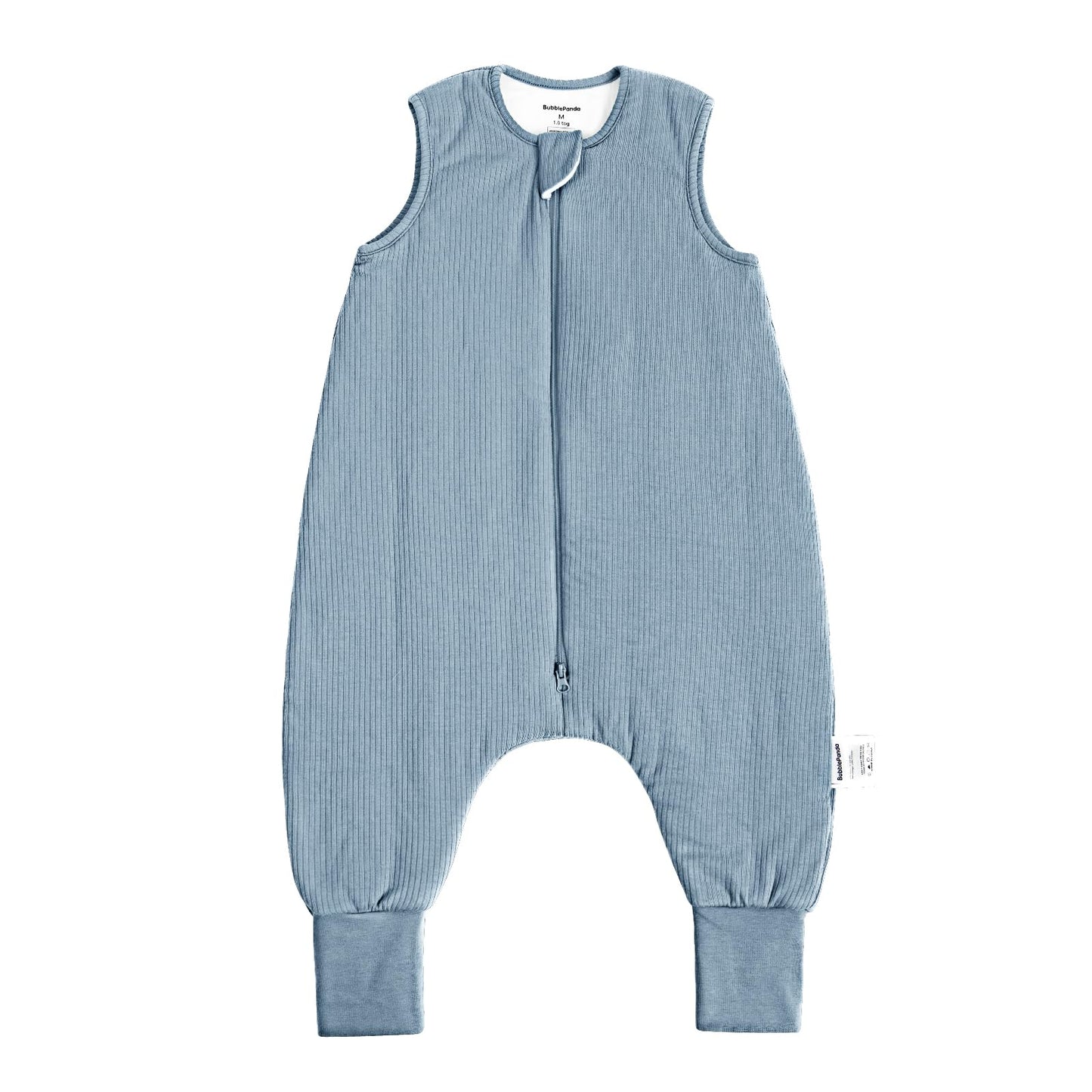 BubblePanda Saco de dormir de rayón hecho de bambú, con pies 3t-4t 1.0 tog