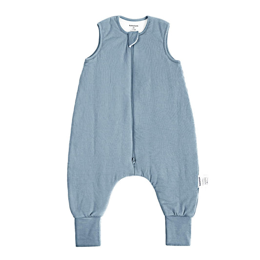 BubblePanda Saco de dormir de rayón hecho de bambú, con pies 3t-4t 1.0 tog