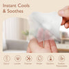 Almohadillas refrescantes para la lactancia: almohadilla de gel de hidrogel para alivio instantáneo de enfriamiento