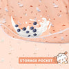 Babero impermeable Little Dimsum con bolsillo para bebé