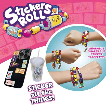 Kit de joyería DIY con rollos adhesivos, pulsera y collar hechos a mano con libro adhesivo