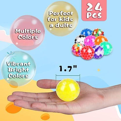 Paquete de 24 bolas antiestrés