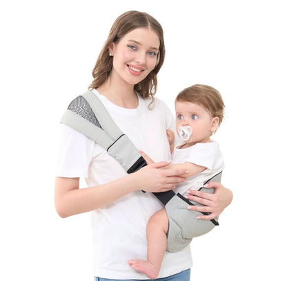 GAGAKU Portabebés ajustable y ergonómico con asiento antideslizante para bebés de 6 a 36 meses (14 a 35 libras)