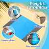 Manta de playa grande a prueba de arena, 1 manta de picnic para vacaciones, viajes, playa